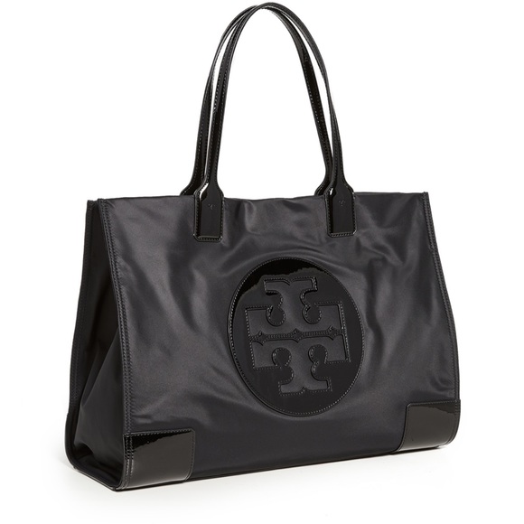 Tory Burch Ella Patent Nylon Tote - Picture 2 of 4